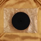 Резинка бельевая, 35 мм, 25 м, цвет чёрный - фото 9308024