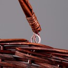 Корзина плетёная с ручками, 39×31×13 см - фото 45277713