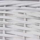 Корзина, 39 х 31 х 13 см, белая - фото 35952517