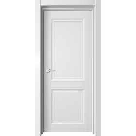 Дверное полотно «Atom», 700×2000 мм, глухое, цвет белый бархат