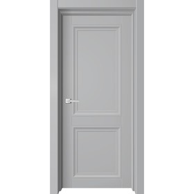 Дверное полотно «Atom», 600×2000 мм, глухое, цвет серый бархат
