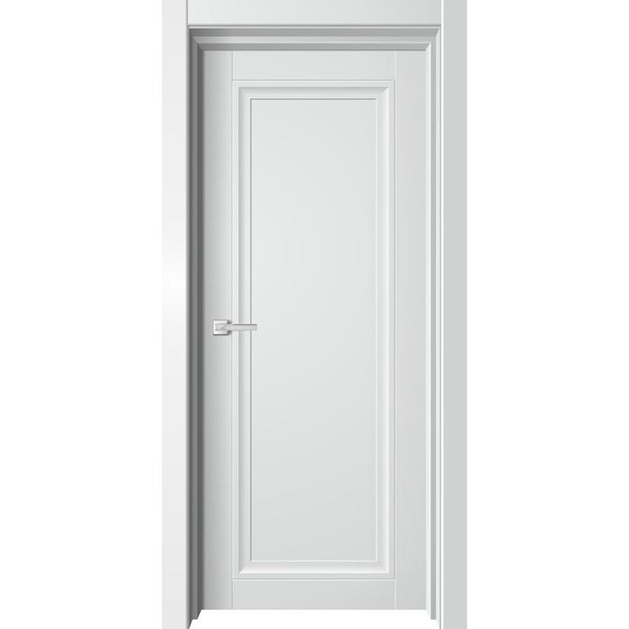 Дверное полотно «Otto», 600×2000 мм, глухое, цвет белый бархат - Фото 1