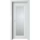 Дверное полотно «Otto», 800×2000 мм, остеклённое, цвет белый бархат сатин - фото 2162900