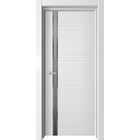 Дверное полотно «Onyx 31», 600×2000 мм, глухое, зеркало фацет, цвет белый бархат - фото 291634321