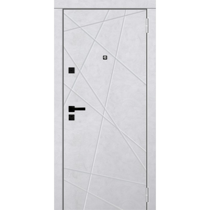 Входная дверь «Geroy 1», 860×2050 мм, правая, цвет бетон снежный - Фото 1