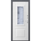 Входная дверь «Plata», 860×2050 мм, левая, цвет серый муар / белое дерево - Фото 2