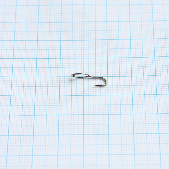 Крючки прищепка № 4, колюбакинские, никель, 20 шт.