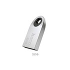 Флешка Hoco UD9 Insightful, 32 Гб, USB2.0, чт до 25 Мб/с, зап до 10 Мб/с, металл, серая - фото 9057758