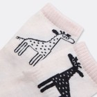 Носки детские с силиконом на стопе, цвет зефирный, размер 14 (22-24) - фото 22294828