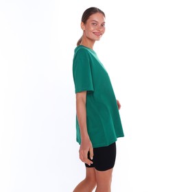 

Футболка женская 022038, цвет зелёный, р-р ONE SIZE (42-46)