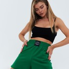 Шорты женские, цвет тёмно-зелёный, размер 42 (S) - фото 22295206