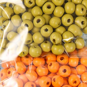 Набор бусины для творчества дерево «Горчица», d=0.8 см, 4 цвета × 15 г Набор бусины для творчества дерево «Горчица», d=0.8 см, 4 цвета × 15 г