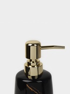 Набор для ванной SAVANNA «Молния», 4 предмета, мыльница, дозатор для мыла, 2 стакана, чёрный - Фото 6