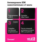 SIM-карта Tele2 "Мой онлайн", Свердловская область Баланс 200 руб - фото 51493172