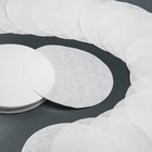 Фильтры d 70 мм, белая лента, средней фильтрации, набор 100 шт - Фото 3