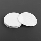 Фильтры d 150 мм, белая лента, средней фильтрации, набор 100 шт - Фото 1