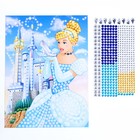 Набор для творчества «Кристальная мозаика» «Принцесса в голубом» 17 × 23 см - фото 6951550