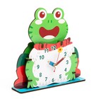 Часы настольные, серия: Детские, "Лягушонок" - фото 24750037