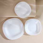 Сервиз столовый Luminarc Carine, стеклокерамика, 18 предметов, цвет белый - фото 24447120