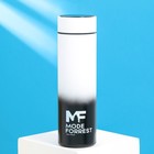 Термос с индикатором температуры Mode Forrest, 500 мл черно-белый, сохраняет тепло 8-10 ч - Фото 1