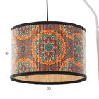 Торшер "Лайнер восточный" Е27 40Вт белый 22х22х155см    МОДЕЛЬ F761TT-1006 - фото 24125729