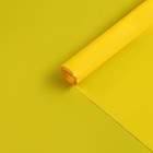 Пленка для цветов тонированный лак желтый 0,7 х 8.2 м, 40мкм - фото 10575225