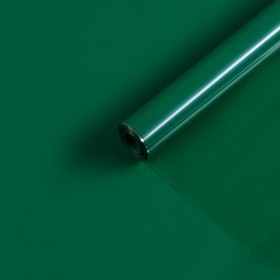 Пленка для цветов тонированный лак зеленый 0,7 х 8.2 м, 40мкм