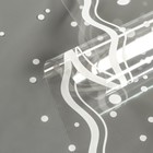 Пленка для цветов «Горох» белая 0.7×8.2 м, 40 мкм - Фото 2