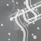 Пленка для цветов «Горох» белая 100 см × 5.5 м ± 5%, 200 г, 40 мкм - Фото 2