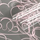 Пленка для цветов «Серпантин» розовая 0.7×8.2 м, 40 мкм - Фото 2