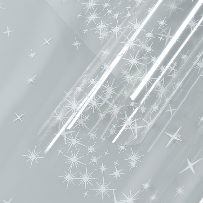 Пленка для цветов «Искра» белый 0.7×8.2 м, 40 мкм