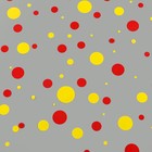 Пленка для цветов "Конфетти" красный+желтый 0,7 х 8.2 м, 40мкм - Фото 3