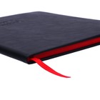 Дневник школьный для 1-11 классов "Буква красная", твёрдая обложка из искусственной кожи, аппликация из пластика, блинтовое тиснение, застёжка-резинка,48 листов, блок офсет 80г/м2, универсальная шпаргалка 9529916