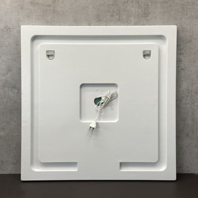 Зеркало Comforty «Гиацинт 80», с LED-подсветкой, с бесконтактным сенсором, 800×800 мм