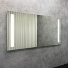Зеркало Comforty Жасмин 120, светодиодная лента, бесконтактный сенсор, 120х65 см - фото 297415490