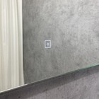Зеркало Comforty Жасмин 120, светодиодная лента, бесконтактный сенсор, 120×65 см - Фото 2