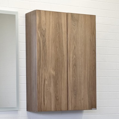 Шкаф подвесной Comforty «Осло – 60», 580×180×800 мм, цвет дуб тёмно-коричневый