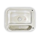 Раковина накладная Comforty 78574-50, прямоугольная, цвет белый, 50 см - Фото 5