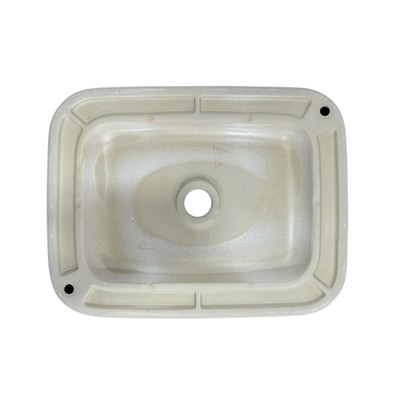 Раковина накладная Comforty 78575-50, прямоугольная, цвет белый, 50 см