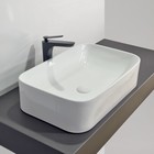 Раковина накладная Comforty 78575-60, прямоугольная, 61 см, белая - фото 12993247