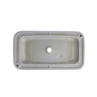 Раковина накладная Comforty 78575-70, прямоугольная, 71 см, белая - фото 12993255