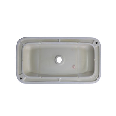 Раковина накладная Comforty 78575-70, прямоугольная, цвет белый, 71 см