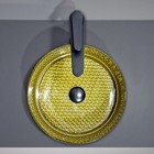 Раковина накладная Comforty GL05, круглая, стеклянная, цвет золотой - Фото 4