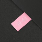 Нашивка текстильная «38-40», 5 х 1.1 см, цвет розовый - фото 319543276