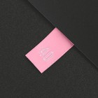 Нашивка текстильная «40», 4.6 х 1.1 см, цвет розовый - фото 319543284