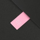 Нашивка текстильная «42», 4.6 х 1.1 см, цвет розовый - фото 10575811