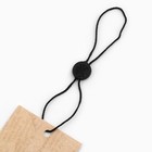 Биркодержатель верёвочный с пластиковой пломбой «Герб РФ», 1.5 х 1.5 см (комплект 50 шт) - фото 24341617