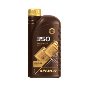 

Масло моторное PEMCO 350 SAE 5W-30, синтетическое, 1 л