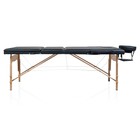 Массажный складной стол Standart 3 , цвет черный - Фото 4
