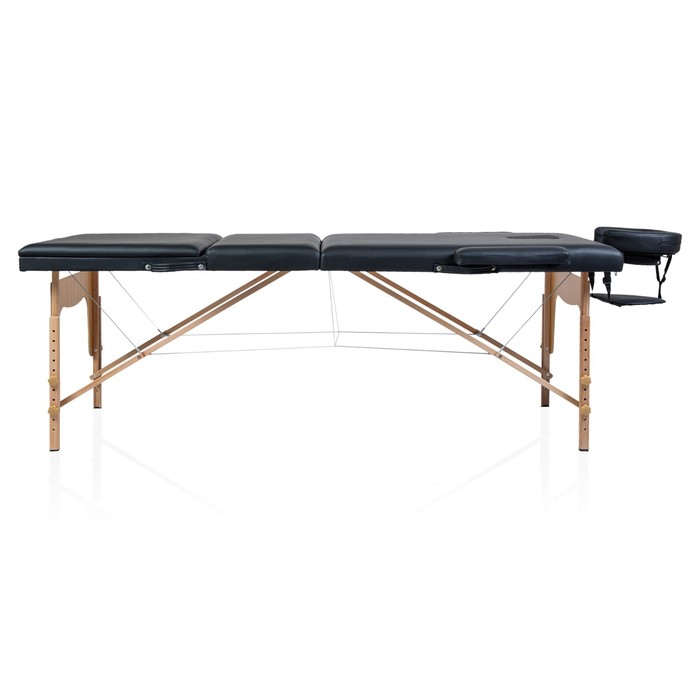 Массажный складной стол Standart 3 , цвет черный - фото 1906293518
